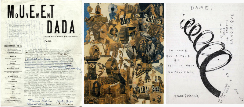 Dada artwork and publications (1919-1920)