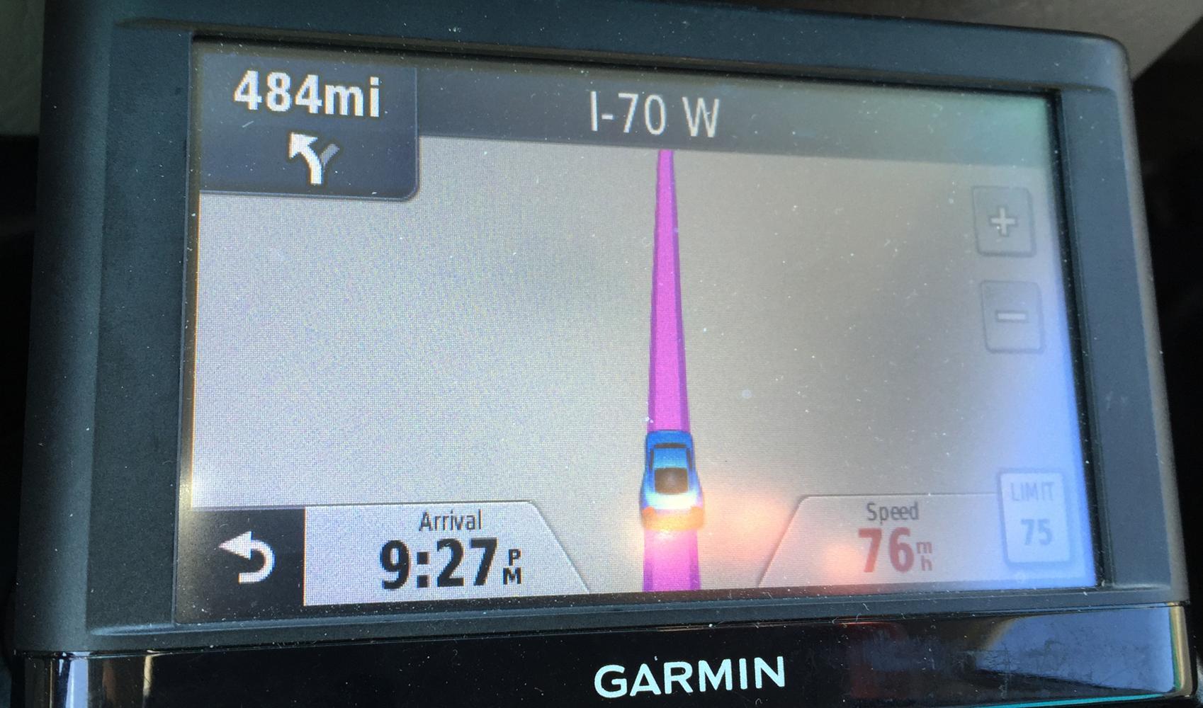 GPS: Head West from Alma, Kansas